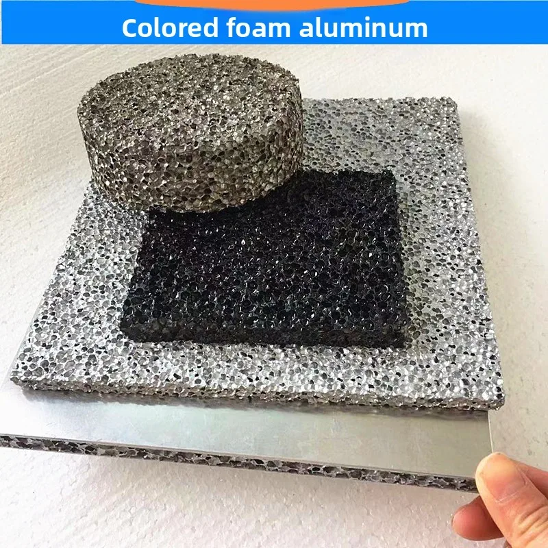 Lightweight Closed Cell Foam Aluminum Honeycomb Panel with Double Sides Color Coating Fireproof