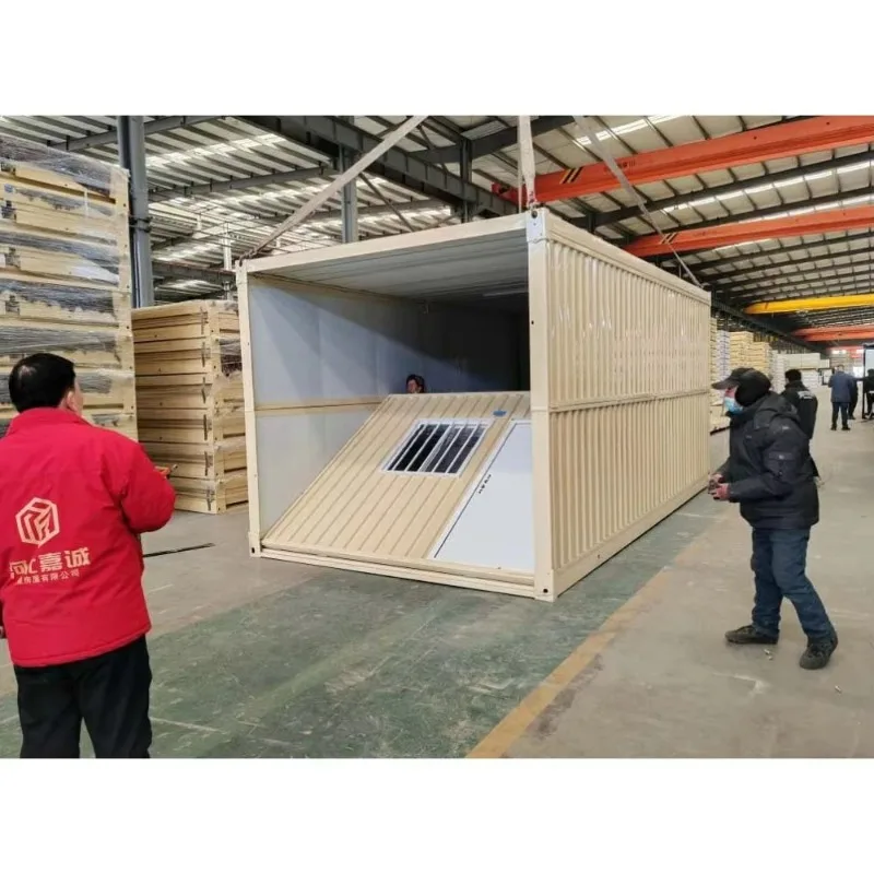 Customized Foldable Prefab Home Easy Carry Flat Pack Folding Container House for Expedition and Field Work