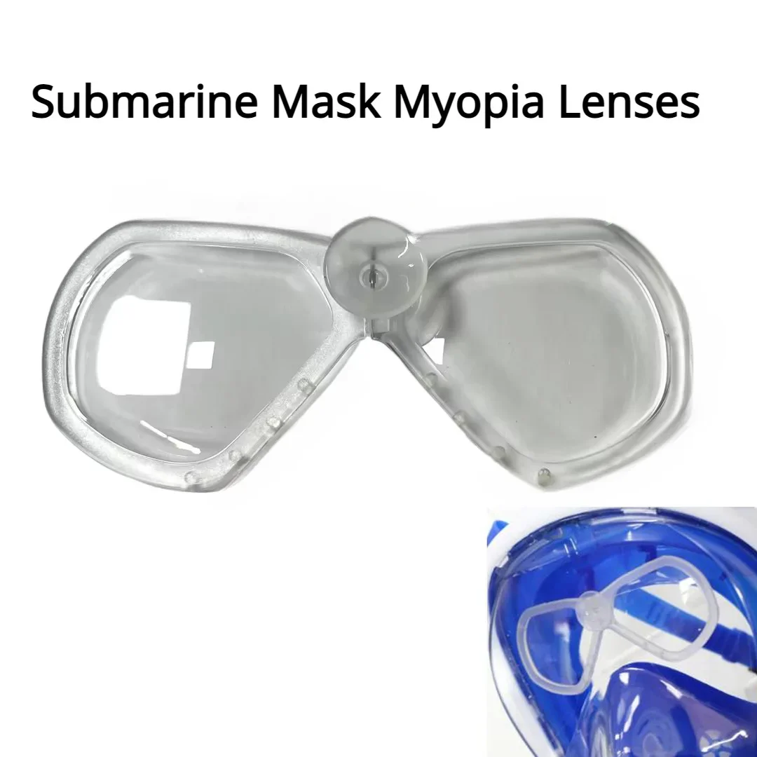 

Snorkeling Myopia Goggles Are Equipped with All-dry Breathing Tube Masks Swimming Masks and Myopia Lenses