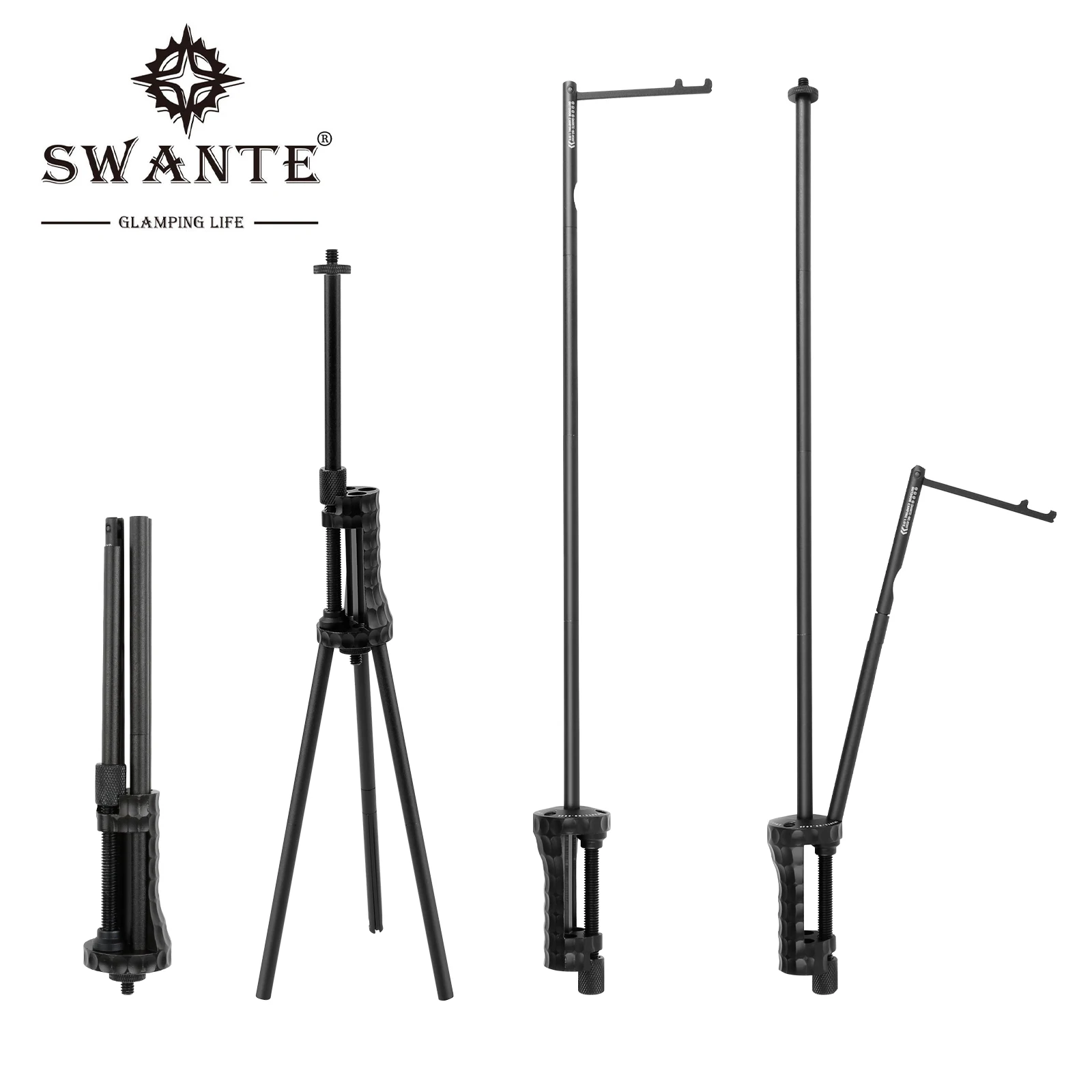 SWANTE ZEROPOD38 Embed 1/4 Tripod Screw Goal Zero Stand with Magnet  Outdoor Camping Lantern Stand for Goal Zero Lantern