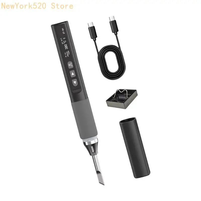 N84C Tanpa kabel Tanpa kabel besi USB Mengisi portabel Cordless Solder Alat Perbaikan Besi yang Dapat Disesuaikan ℃