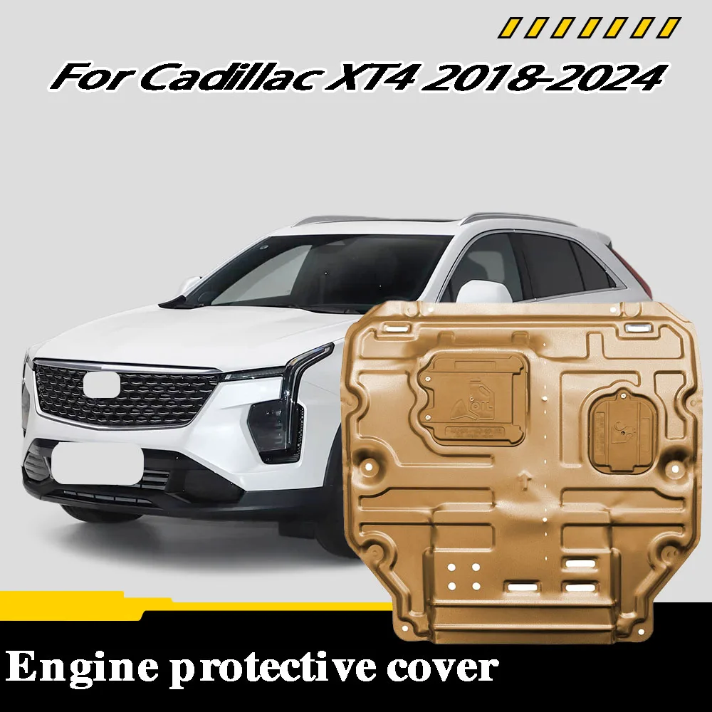 

For Cadillac XT4 2018-2024 2.0T Engine Guard Plate Splash Shield Mud Fender Cover Mudguard Protector