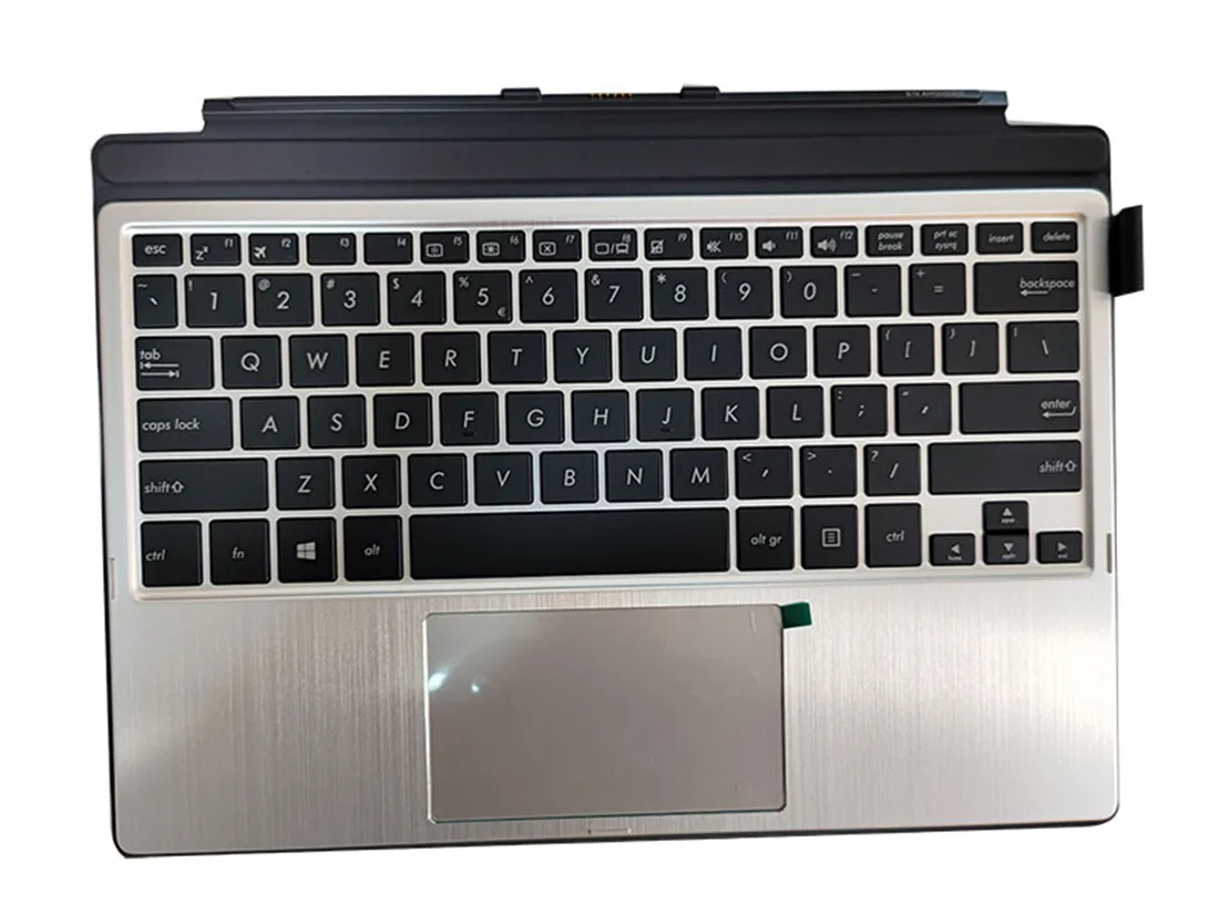 New Silver US keyboard For ASUS ZENBOOK3U Transformer T304U Tablet keyboard 2-in-1