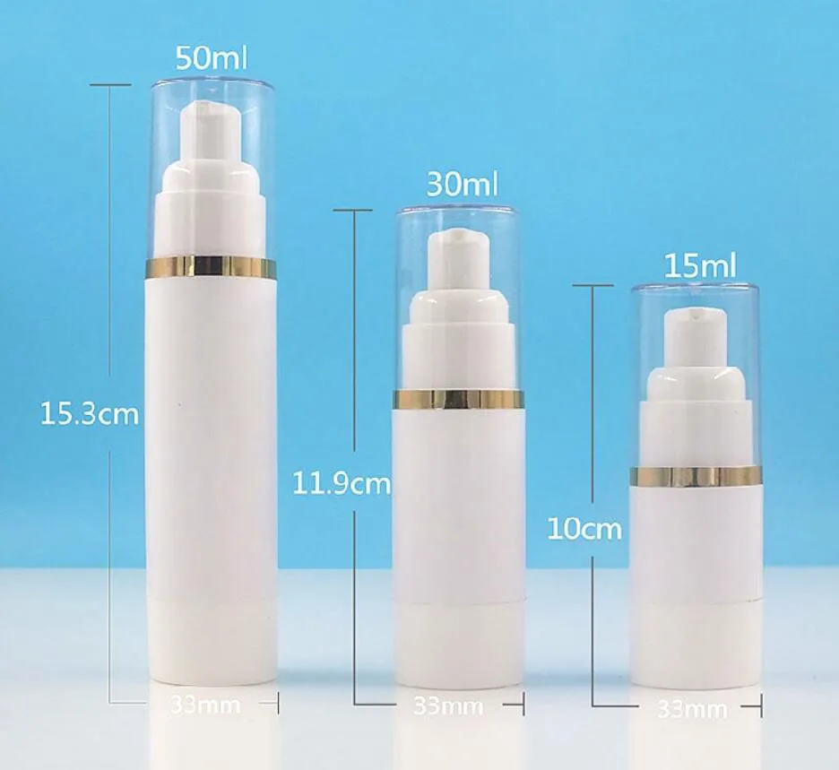 15ml30ml50ml airless pump bottle lotion emulsion essence serum moisture toner water moisture skin care cosmetic packin