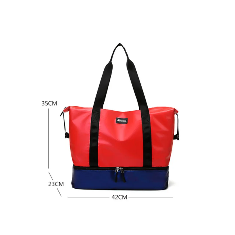 Large Capacity Travel Bags Female Male Portable Folding Bag Travel Waterproof Oxford Cloth Gym Bag Organizer Men Women Handbags