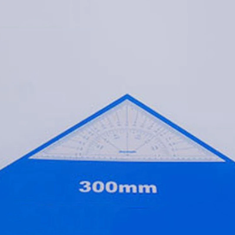 Chart Drawing Triangle Ruler For Ship Drawing 300Mm Large-Scale Triangle Ruler For Distance Measurement Teaching Engineering Des