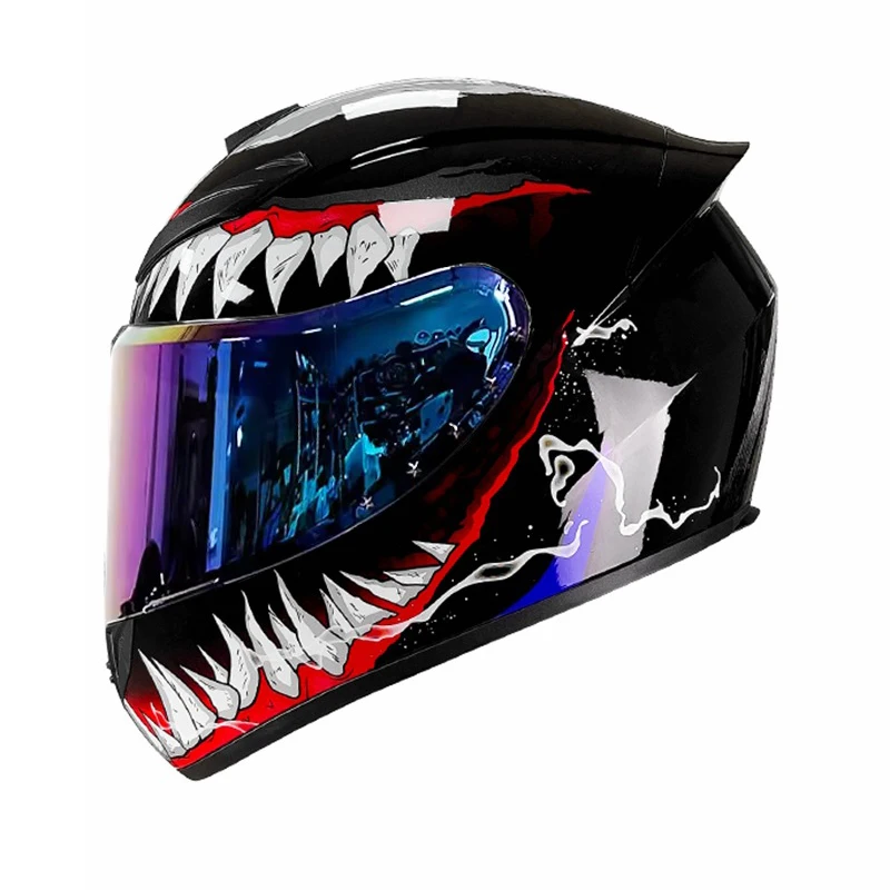 Casco de motocicleta Unisex DOT, Casco completo de seguridad Modular con tapa, Casco abatible hacia arriba para exteriores, Casco de Moto Capacetes