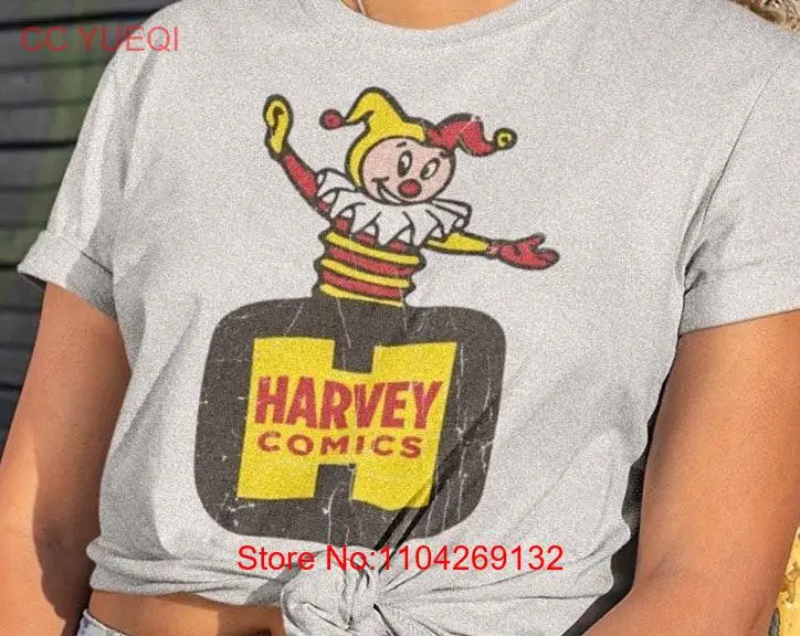 Harvey Comics Retro T shirt Bygone Brand long or short sleeves