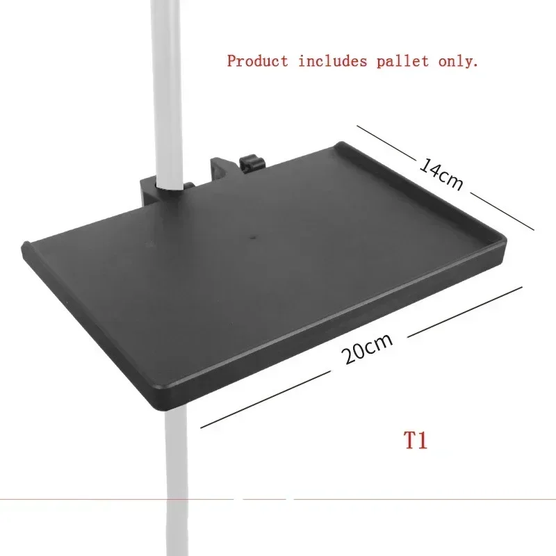 Bandeja De Cartão De Som De Plástico Universal, Suporte De Microfone Ajustável, Suporte De Tripé Ao Vivo, Acessórios De Suporte Do Microfone, Alta Qualidade