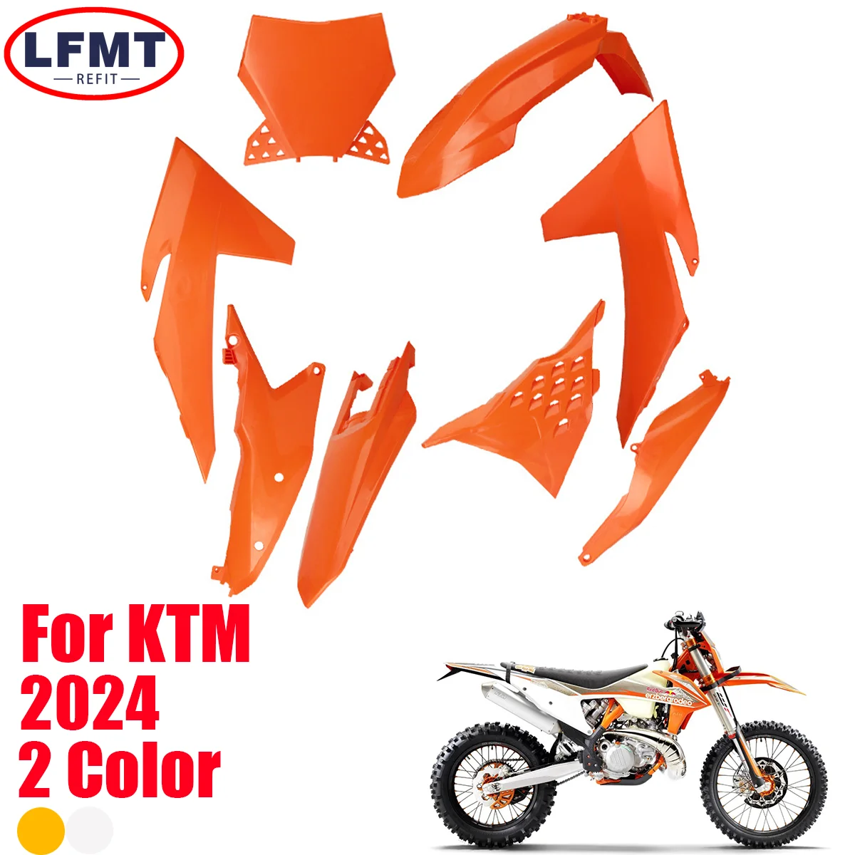 

2024 New Motorcycle Full Body Protective Shield For KTM EXC SXF EXC-F SX-F EXC CKD EXC-F CKD 150 250 300 450 500 Dirt bike