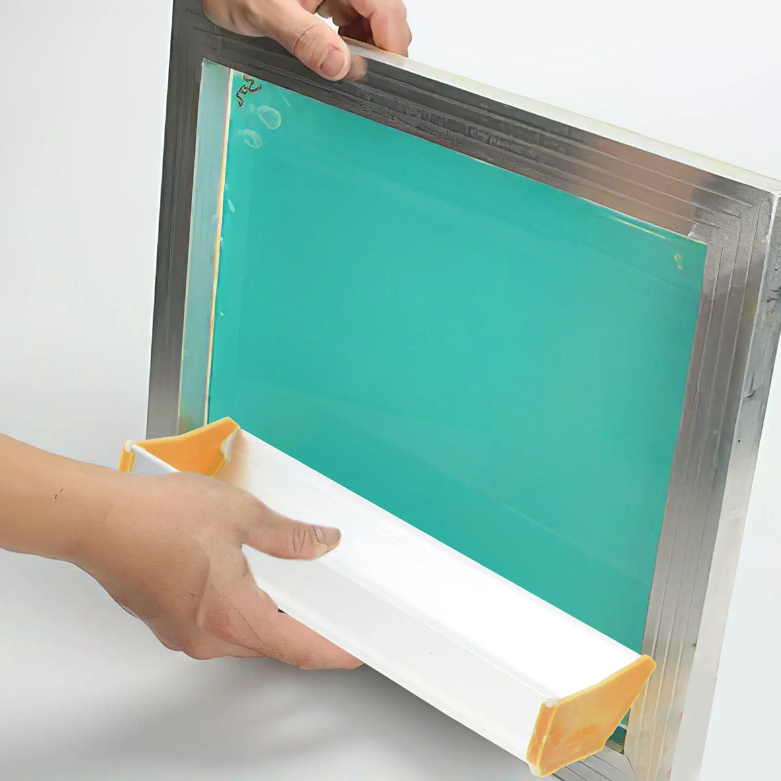 

Металлическая лопатка для эмульсии, инструмент для нанесения покрытий при трафаретной печати, сверхпрочная, из нержавеющей стали, для точного нанесения эмульсии, многоразовая