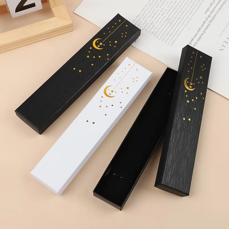 3/6 stücke Mond Sterne Eid Mubarak Geschenk Box Schmuck Halskette Verpackung Fall für Muslim Islamischen Party Decor Liefert Ramadan Kareem geschenk
