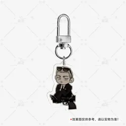 Shutline KeyChain men anime key chain Women acrylic car Cosplay Japan key ring Pendant party phone charm kids friends Gift