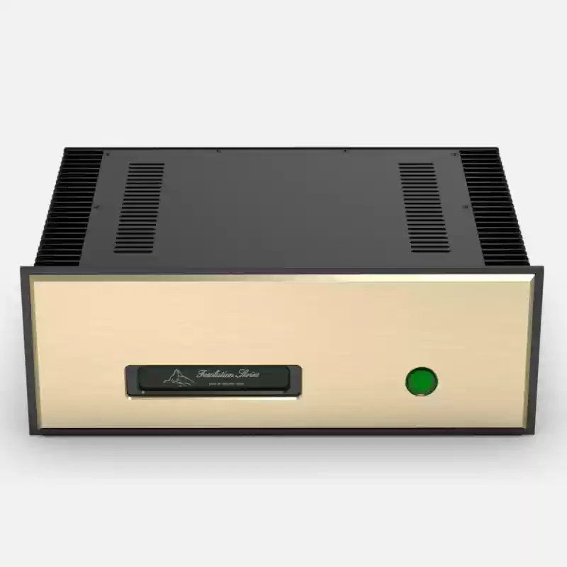 Depth 300MM /350mm/400 mm All-aluminum Class A power amplifier case, side heat sinks, all-aluminum case 4315 FM aluminum shell