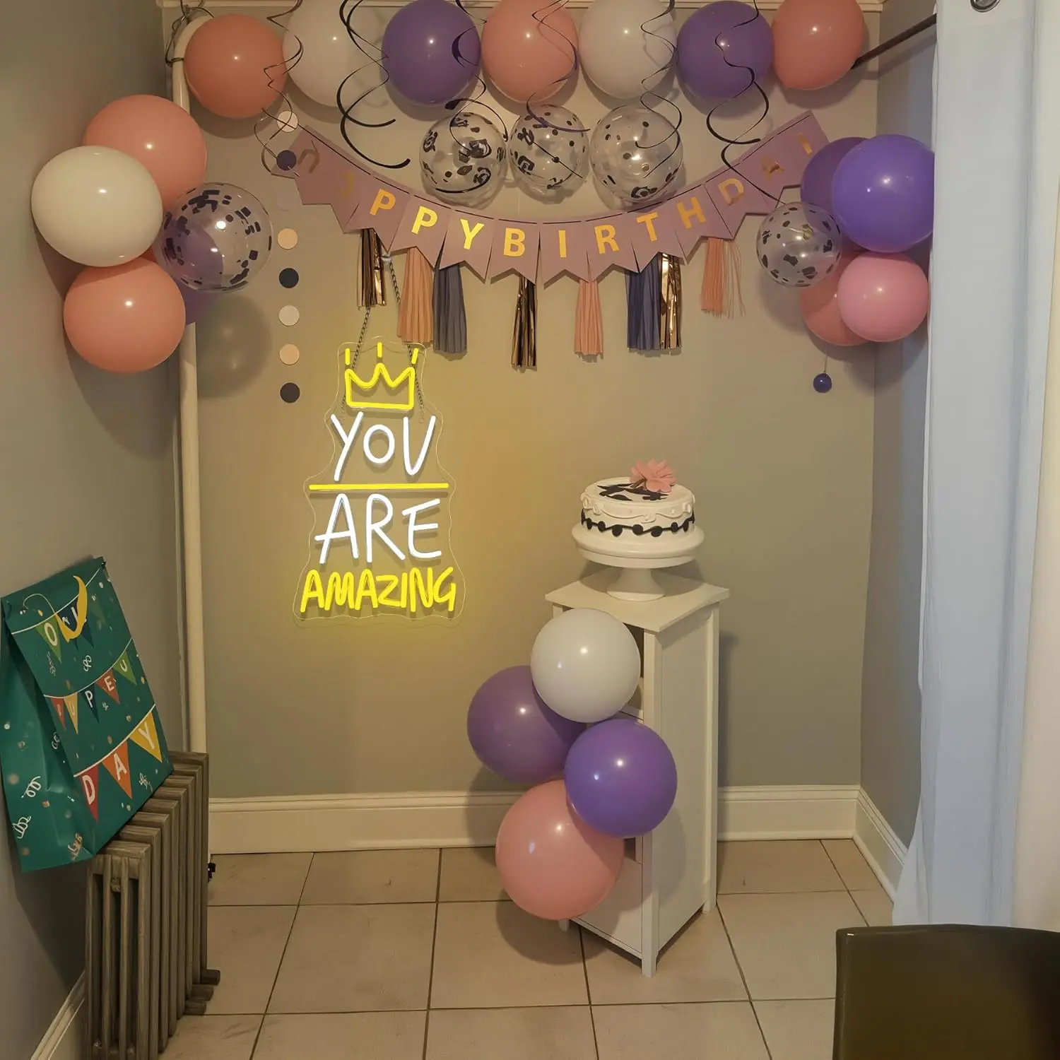 You're Amazing Neon signs USB Dimmable Inspirational Boho Wall Art LED Light Cafe Wedding Gym Party Home Decor Birthday Gift