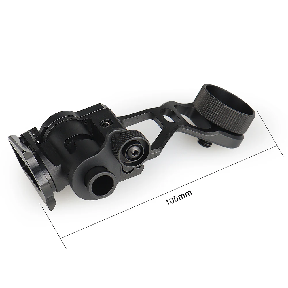 

Tactical Metal J Arm NVG Mount Helmet Bracket Adapter for Hunting Airsoft Pvs 14 Night Vision Goggles Dovetail J Arm OS24-0259