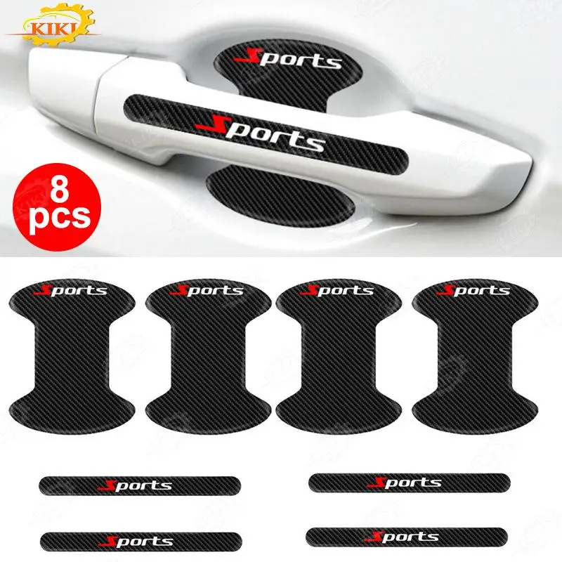 

8 шт., чаша для дверной ручки автомобиля, наклейка против царапин, защитная крышка для Honda 2025, наклейки на дверь автомобиля, авто внешние аксессуары