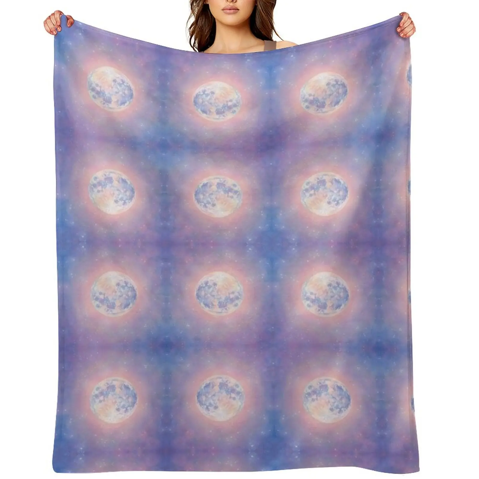 

dreaming moons Throw Blanket Bed Large Sofas Plush Blankets