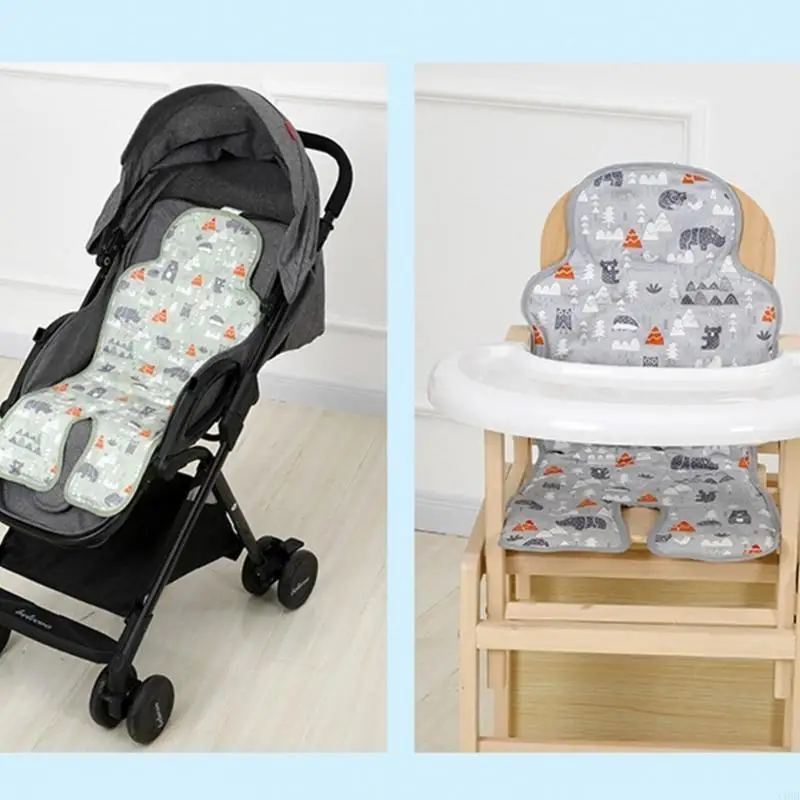 N1HB Cooling Cushions Breathable & Skin Friendly Infant Strollers Cooling Pad Easy to Carry for Baby Car Seats & Strollers