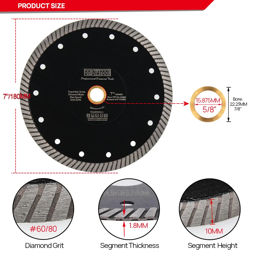 DT-DIATOOL 1pc Dia 7