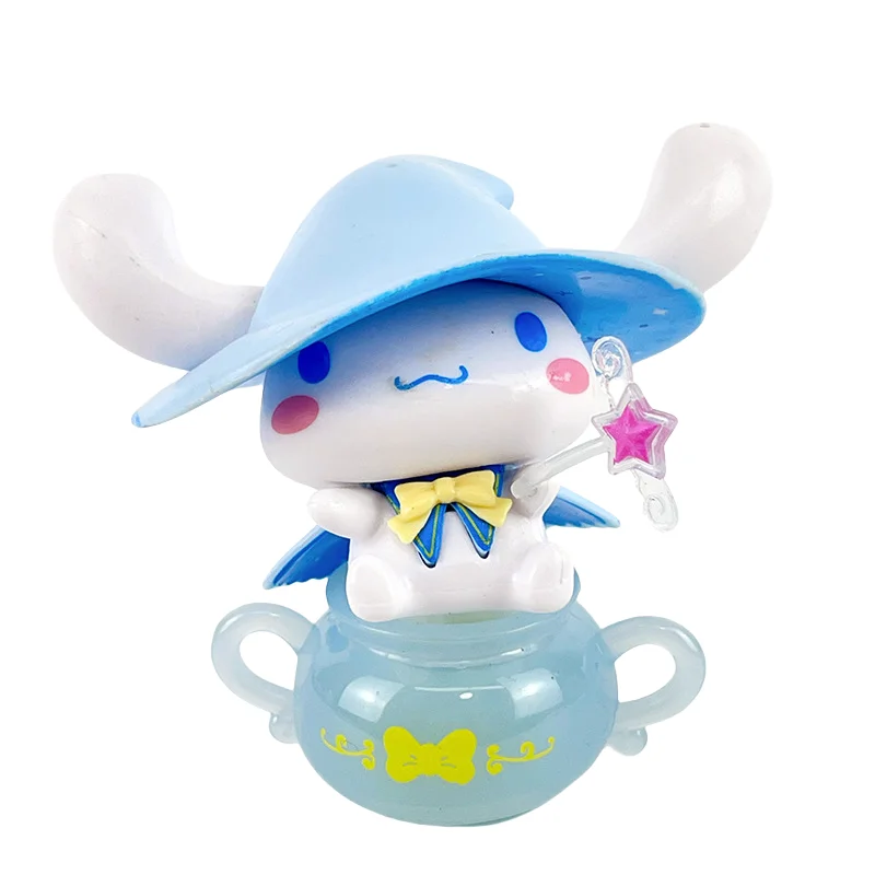 Sanrio caja ciega Kawaii Kuromi Cinnamoroll My Melody figura de acción figuras de Anime muñecas bolsa ciega juguetes para niña