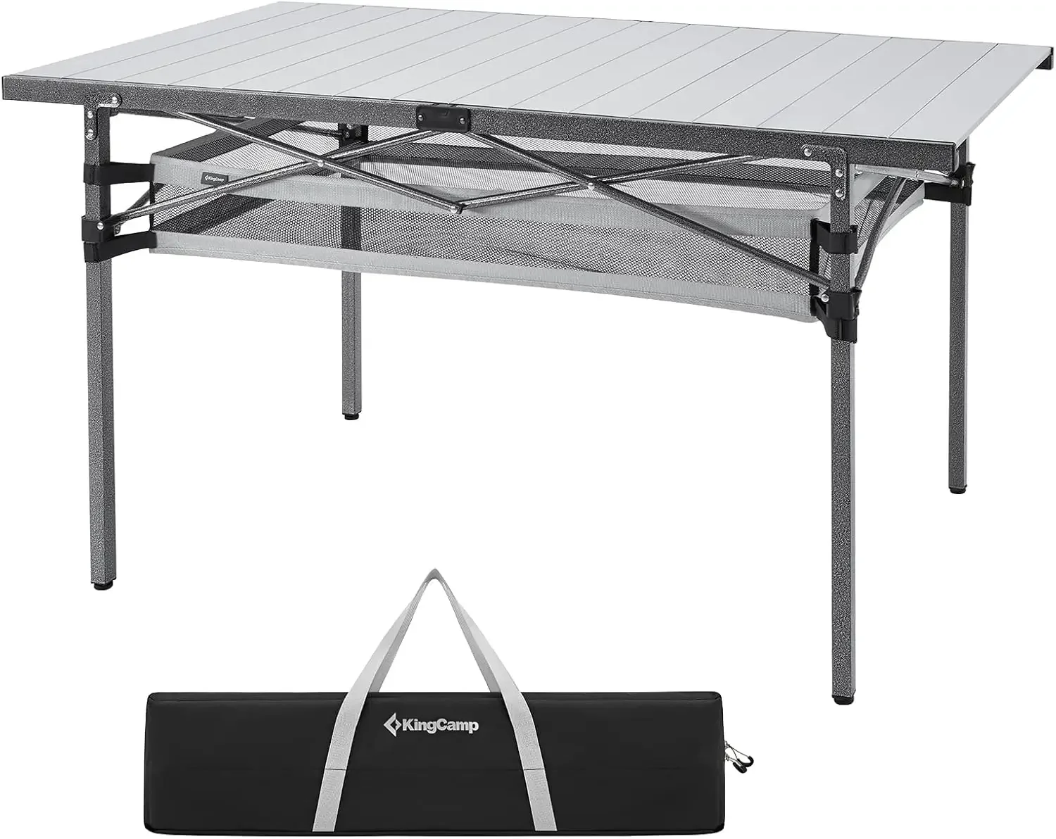 

Camping Aluminum Folding Table Roll Up Lightweight Foldable Table Portable Camp Table for Outdoor Camping Picnic