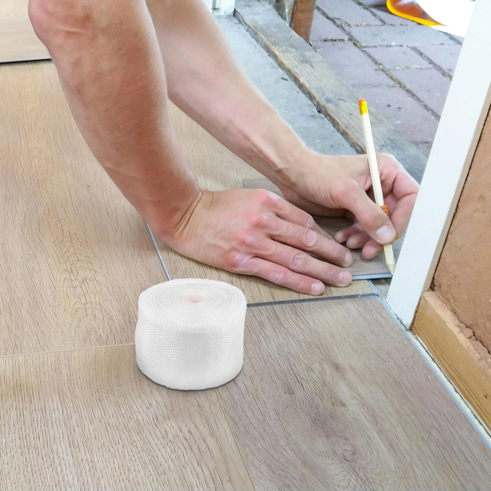 

Fiberglass Strips Insulation Tape Adhesive Cloth for Reinforced Boat Repair Gridding Seams