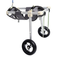 Custom Pet Products Accessories 2024 Adjustable Dog Cart 2 4 Wheels Chair Pet Mobility Dog Wheelchair For Handicapped Pet Walker