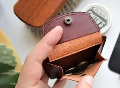 New Japan Steel Blade Wooden Die Wallet Leather Craft Punch Hand Tool Cut Knife Mould Flip the purseXF036