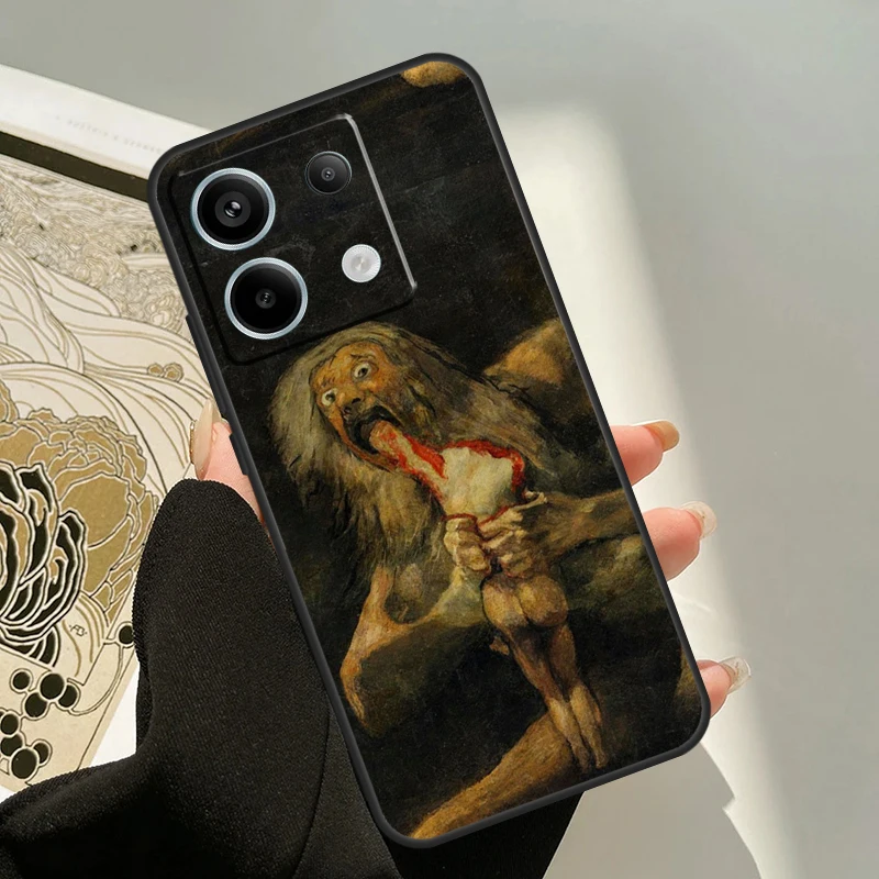 Spain Francisco Goya Art Case For Xiaomi Redmi Note 14 12 11 9 10 13 Pro 9S 10S 11S 12S Redmi 14C 10C 12C 13C Cover