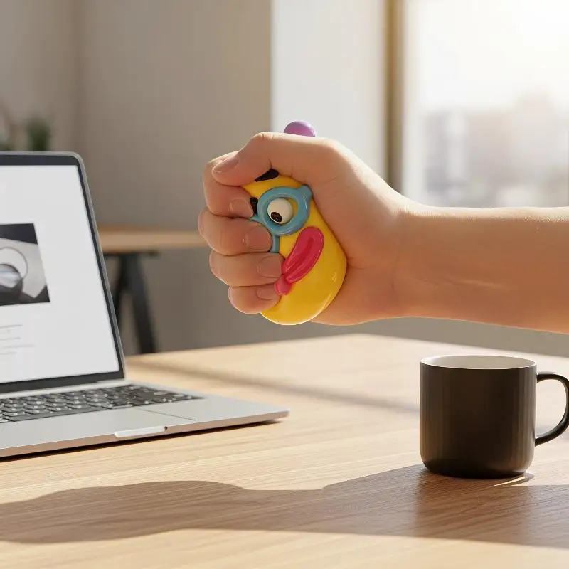 Cute Cartoon Dog Face Swap Soft Moldable Slow Rise Squeeze Toy Relaxing Sensory Gift Food-grade TPR Waterproof Tear-resistant