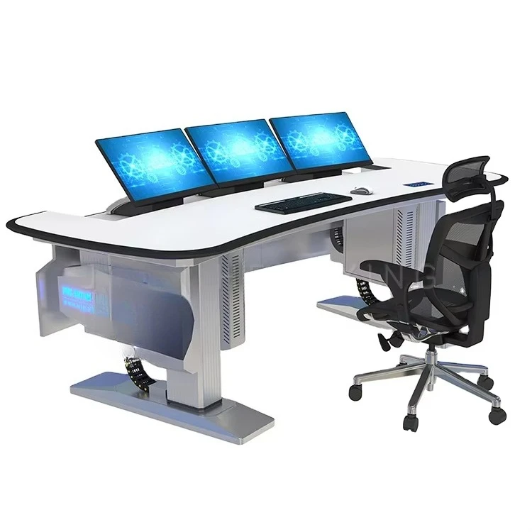 Intelligence Monitoring Console Control Room Table Operator Control Desks Factory Price