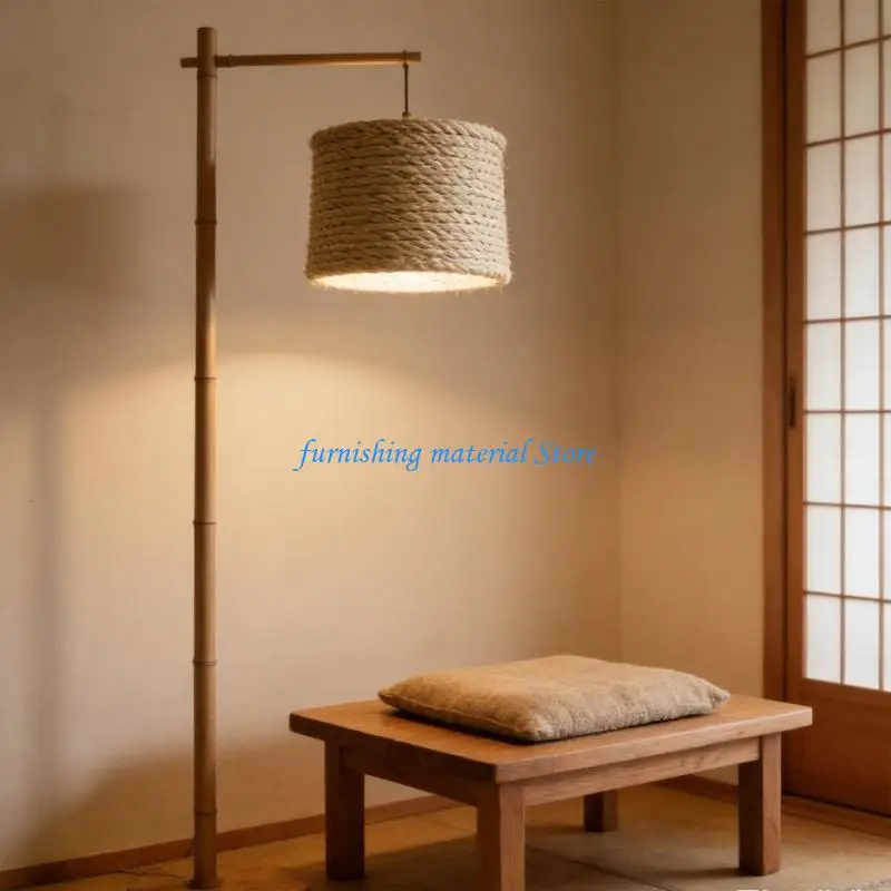 Y5GD Elegant Drum Lamps Cover E27 Weave Lampshades Lighting Accessories