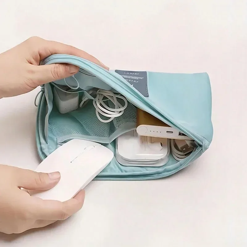 Travel Accessory Cable Bag Portable Digital USB Electronic G