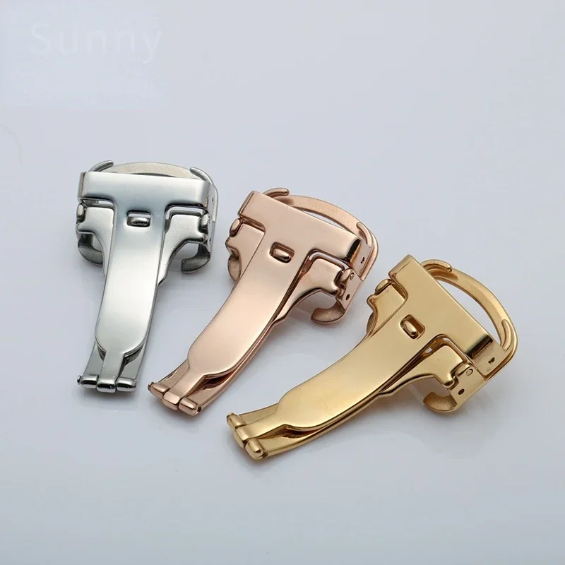 Stainless Steel Watchband Buckle for Cartier Blue Balloon Tank Claire Strap Watch-Buttom Accessories 14mm 16mm 18mm 20mm