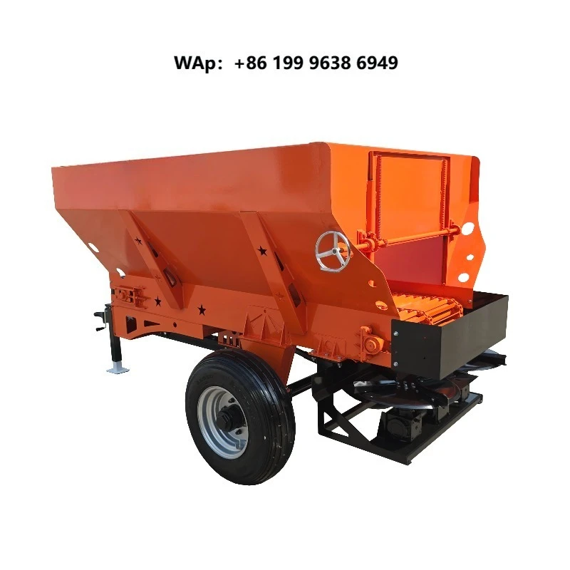 Small-capacity, Low-horsepower Fertilizer Applicator Tractor-driven Fertilizer Spreader for Spreading Manure