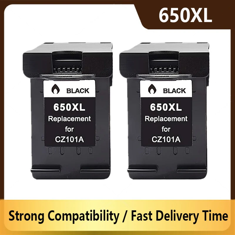 

650XL Remanufactured Ink Cartridge for HP650 for HP 650 XL Deskjet 1015 1515 2515 2545 2645 3515 4645 Printer