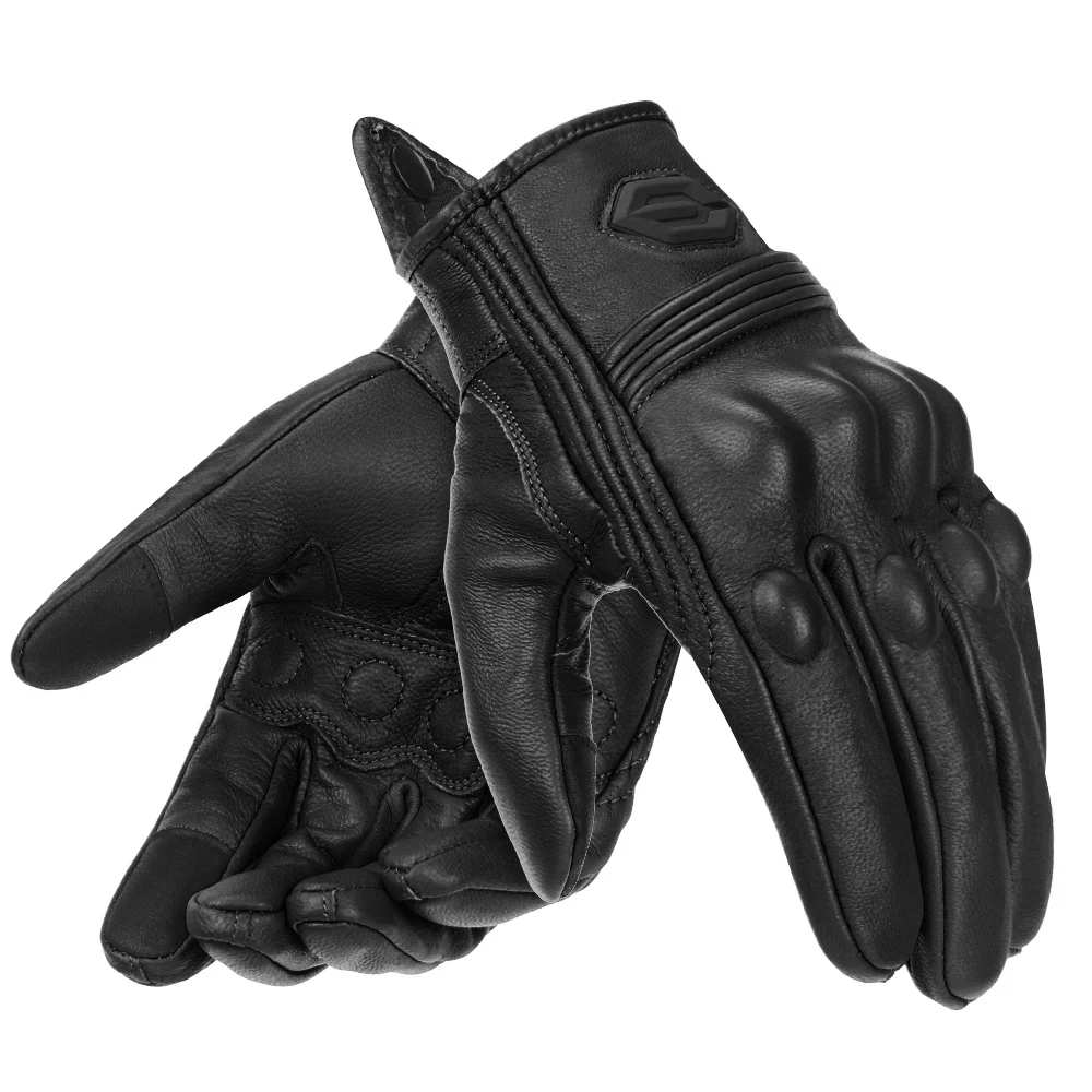 

Motorcycle Leather Gloves Racing Protection Non-slip Waterproof Wear-resistant Durable Cycling Gloves Motorcycle Gloves For Men