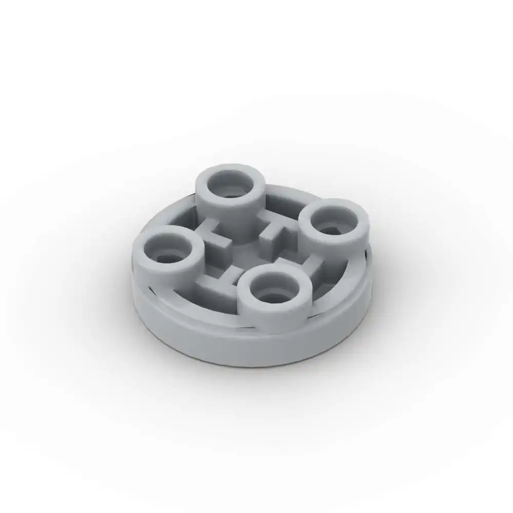 Moc 10 pçs parte tijolos 3567 arredondado 2x2 telha invertida blocos de construção conjunto casa castelo partícula quebra-cabeça diy montar brinquedos presente do miúdo