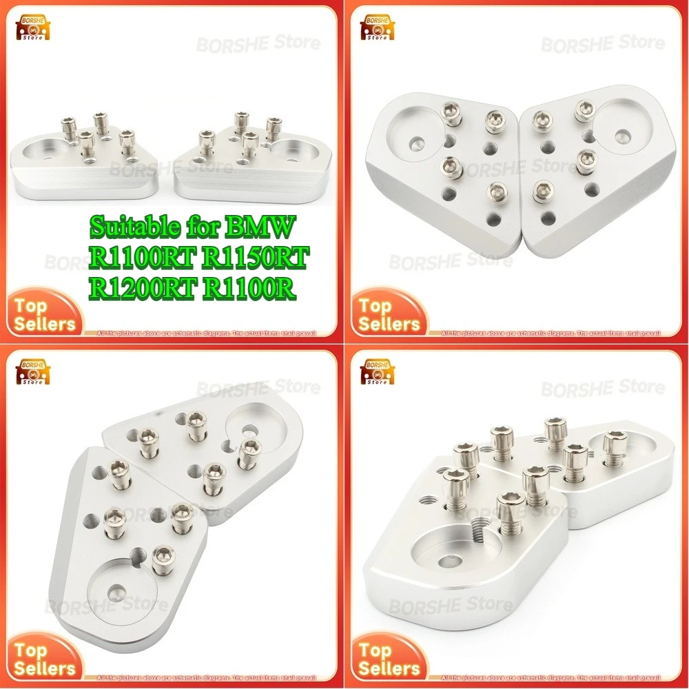 

2026 Motorcycle Handlebar Riser Clamp Kit Suitable for BMW R1100RT R1150RT R1200RT R1100R Adjustable Height and Rearward