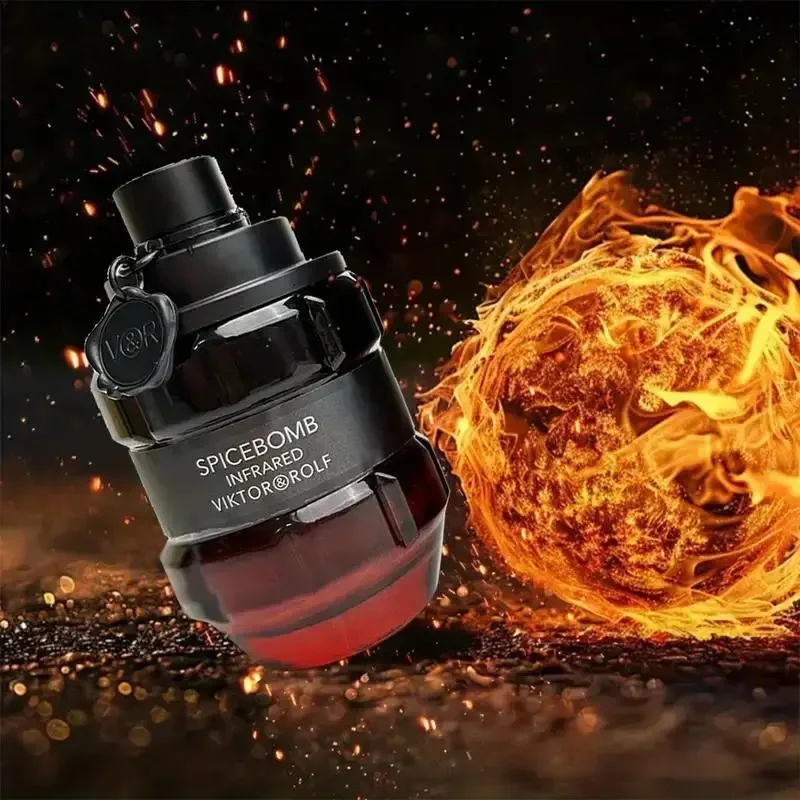 عطر Spicebomb Fragrance Bomb - توابل خشبية - كولونيا رجالية - مع رائحة الحمضيات والتبغ -3.4 فلوز