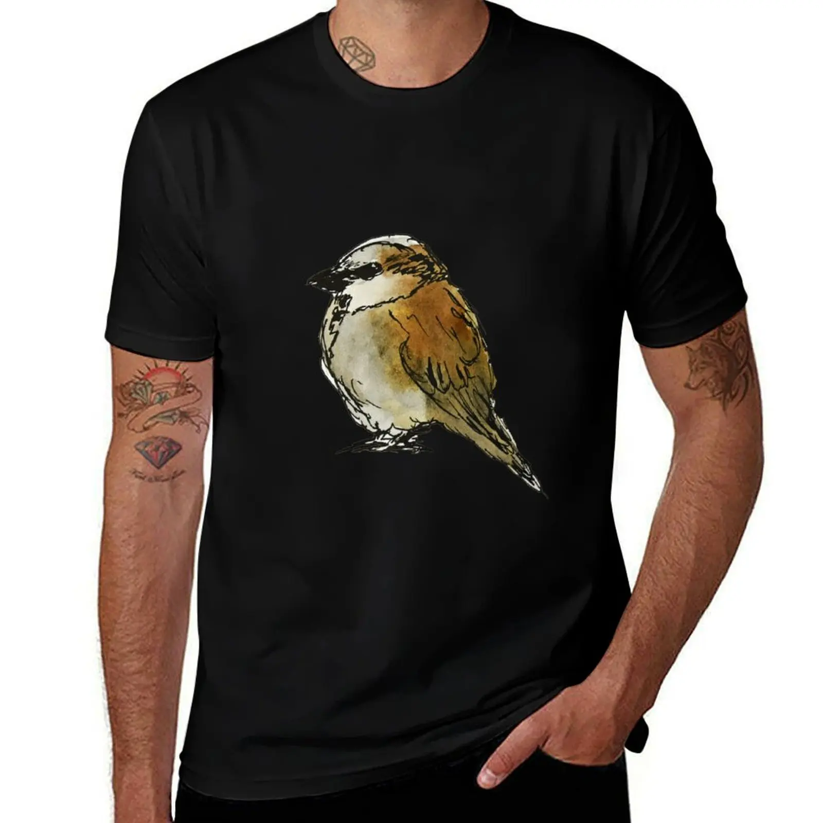 

Little sparrow T-Shirt funny t shirts man t shirts for man graphic vintage T-Shirt
