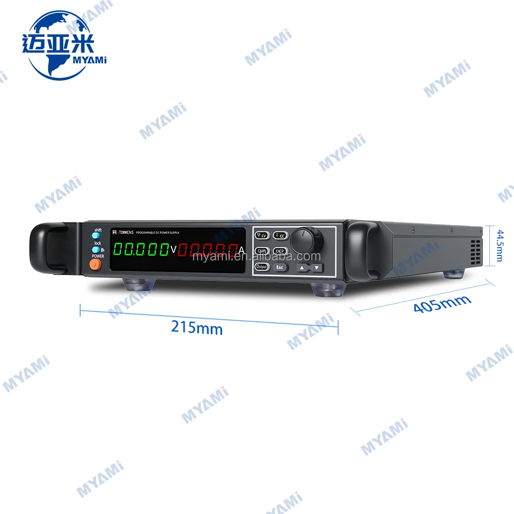 Myami newly arrived rack installation power supply 30v 20v 40v 80v adjustable laboratory 5-position desktop power supply with RS