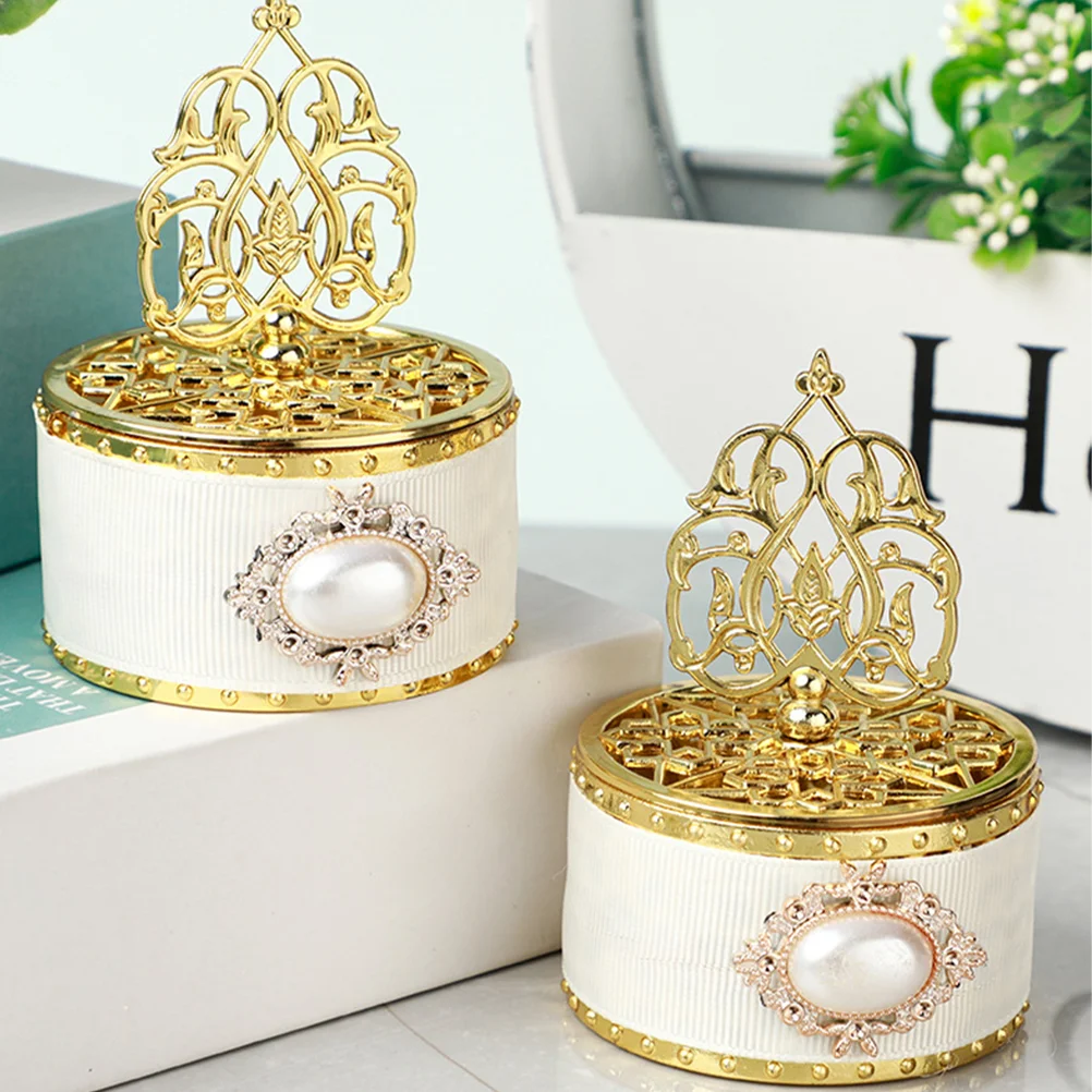 Candy Wrapping Boxes European Style Pearl Pagoda Baby Gifts Treat Mini Small Containers Plastic