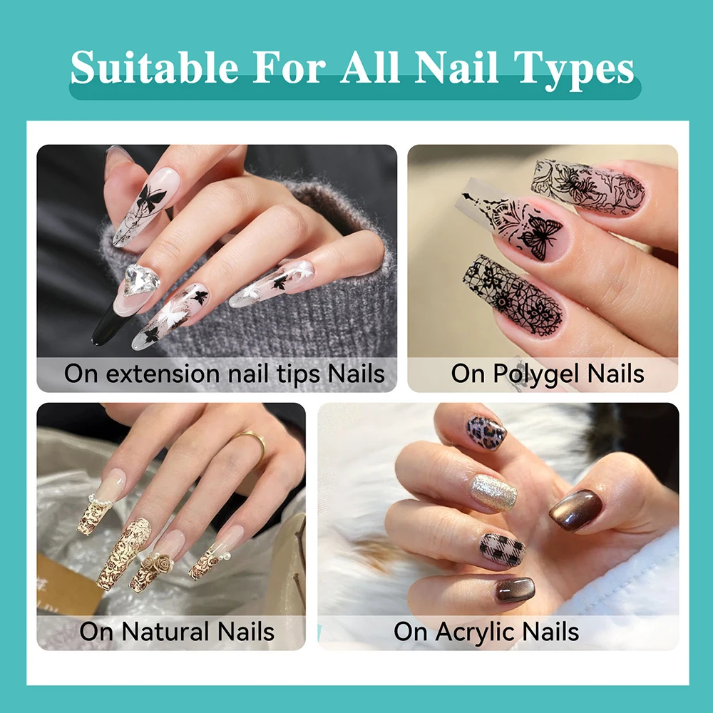 Vendeeni TPO HEMA FREE Transferfolie Gel-Nagellack Semi-Permanent UV LED Soak Off Gel-Lack Stempelkleber Nagelgel – Detail 3