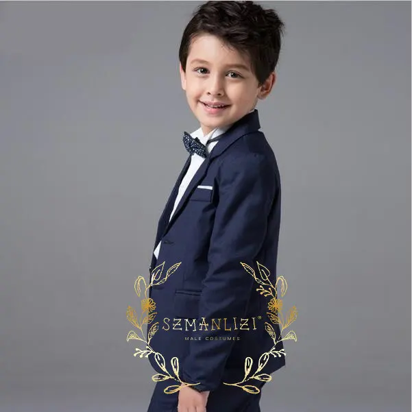 Suits For Boys 2 Piece Wedding Dovetail Party Jacket Set Formal Kids Blazer Pants Terno Infantil Menino Ensembles De Blazers