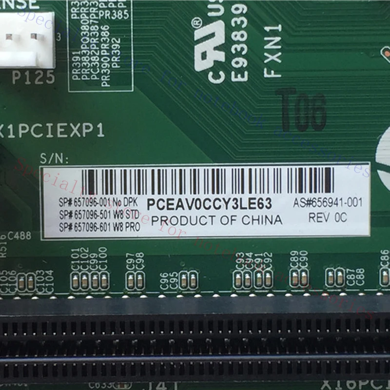 AAA+  657096-001 656941-001 Motherboard for Hp Compaq Elite 8300 The system has been tested and is functioning normally