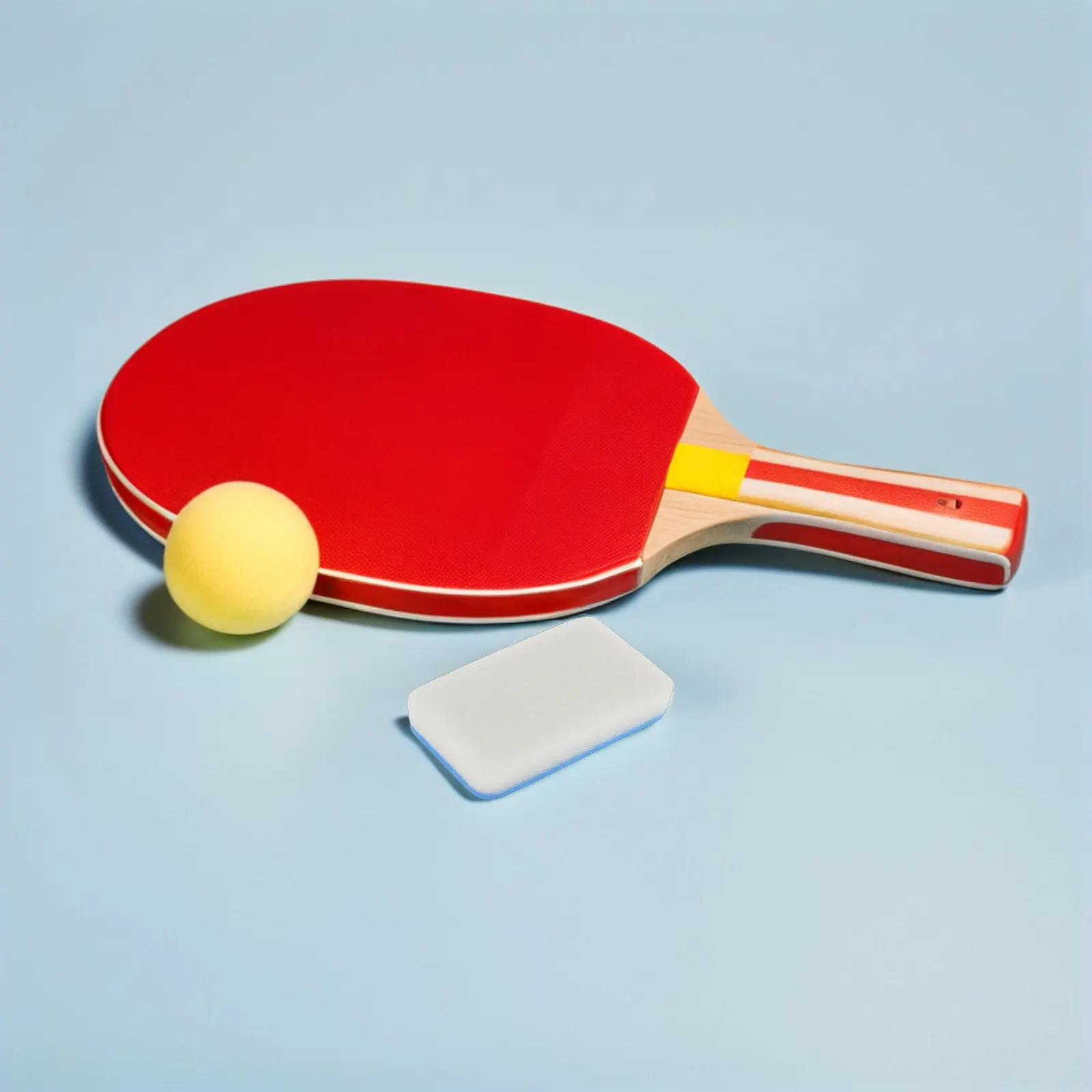 

4Pcs Table Tennis Paddle Sponge Eva Material Racket Cleaner Sponge Paddle Cleaning Kit Ping Pong Racket Care Bat Cleaning Kit