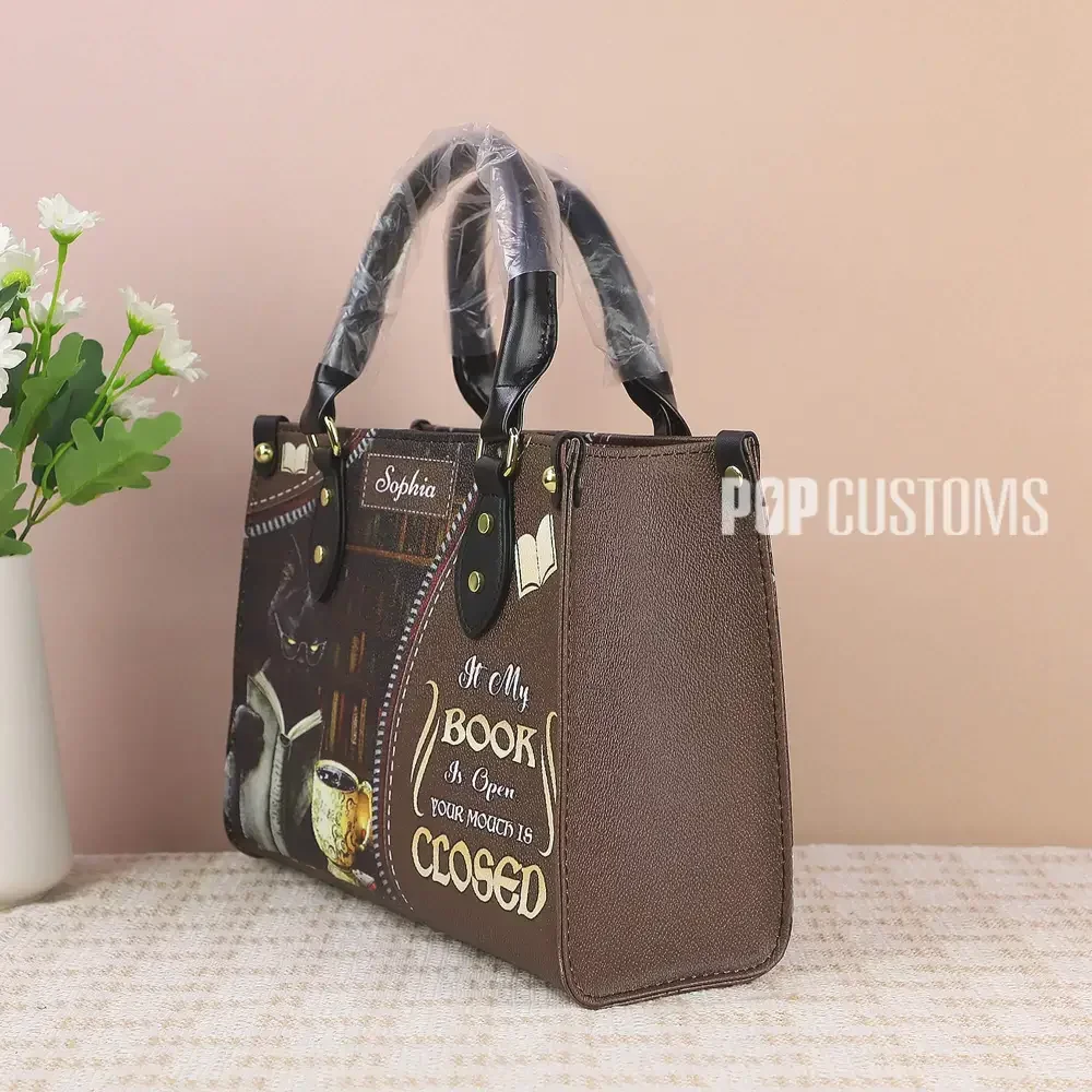 Personal Customize New Version Luxury Women PU Handbag Gift for Ladies with 2 Side Pocket Bag All Over Printing Customized Style