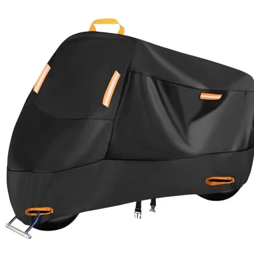 

190T Universal Motorcycle Cover Waterproof Dustproof UV Protective Outdoor Scooter Moped Rain Cover